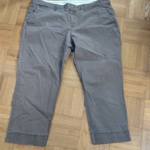 Old Navy Brown Capris